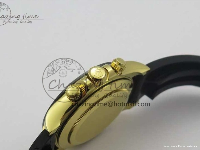 Best AAA Replica Sites YG (Free Black Noob V3 Edition SS Best Strap Strap) Dial Vibrant Daytona YG 116518 904L Plated Extra on 3208 Rubber 1:1 Black SA4130 Case 0117